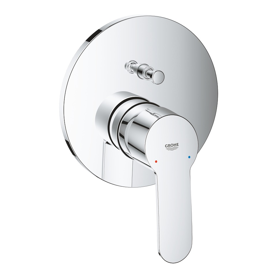 GROHE Eurostyle Cosmopolitan Miscelatore Monocomando Cromo a 2 Vie con Deviatore