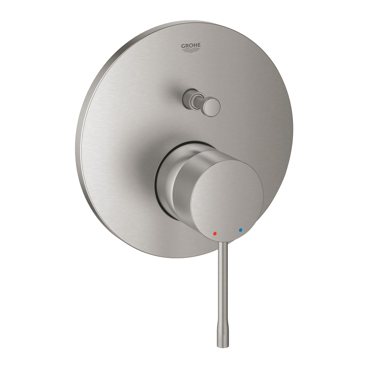 Grohe Essence Miscelatore Monocomando a 2 Vie con Deviatore - Super Steel, Modello 24058DC1