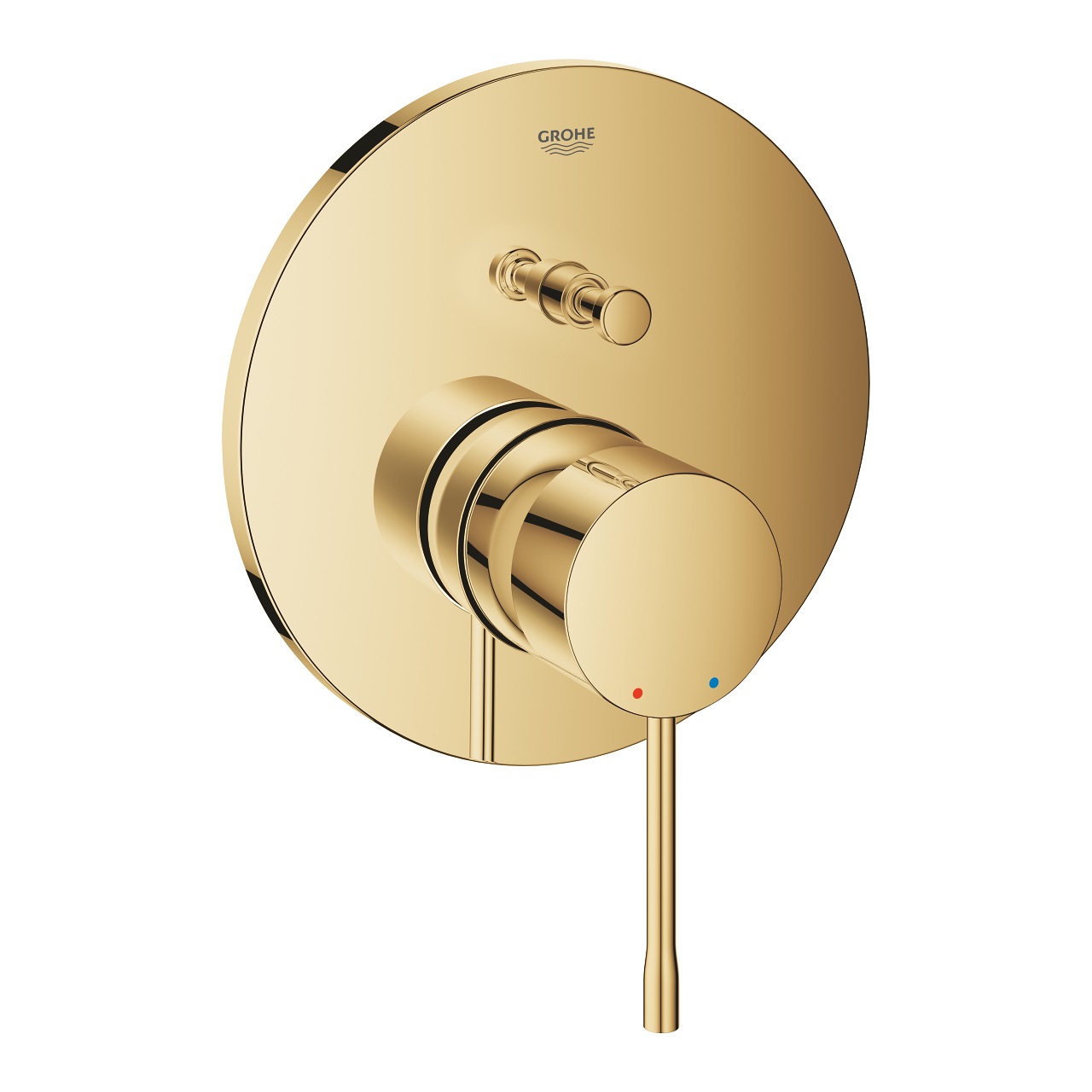 GROHE Essence Miscelatore Monocomando 24058GL1 Oro Lucido a 2 Vie con Deviatore per Doccia