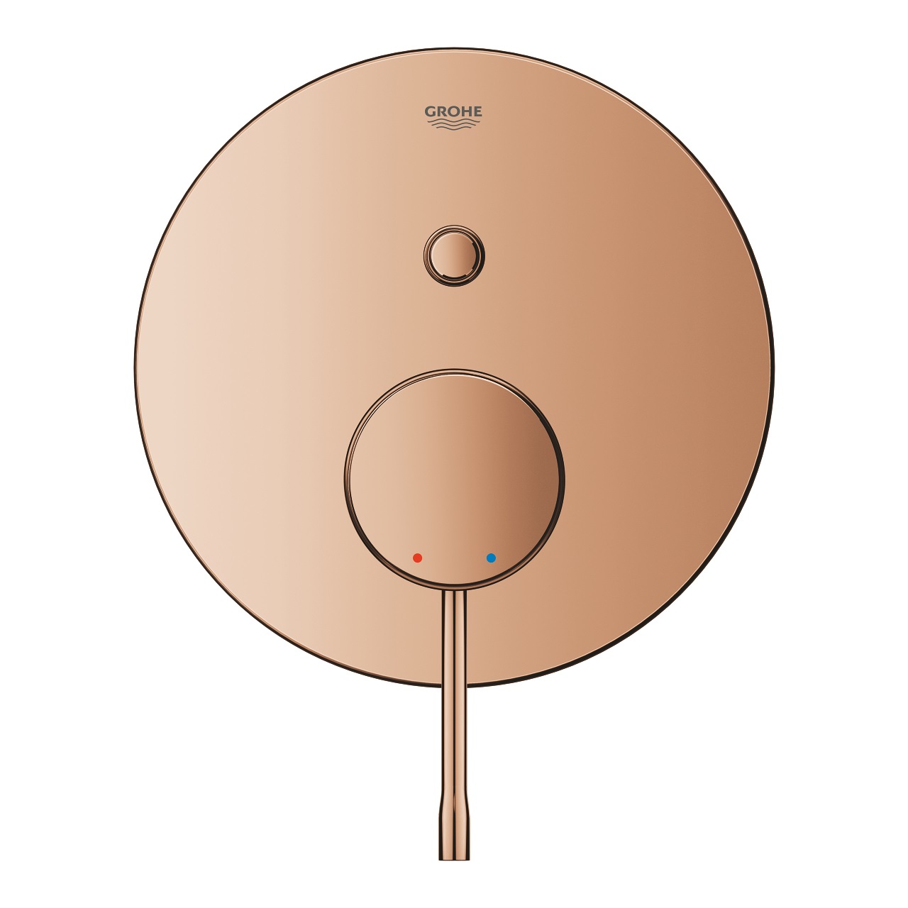 GROHE Essence Miscelatore Monocomando a 2 Vie con Deviatore per Doccia - Oro Rosa Lucido, Modello 24058DA1