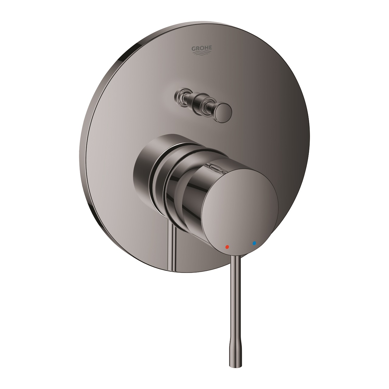 GROHE Essence Miscelatore Monocomando a 2 Vie con Deviatore per Doccia - Grafite, Modello 24058A01