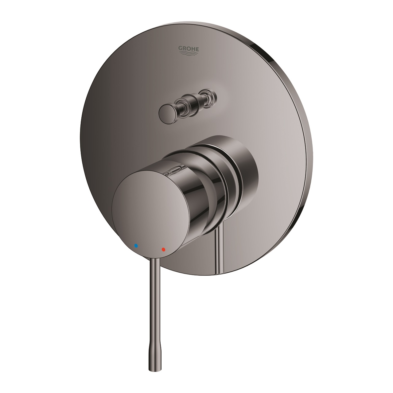 GROHE Essence Miscelatore Monocomando a 2 Vie con Deviatore per Doccia - Grafite, Modello 24058A01