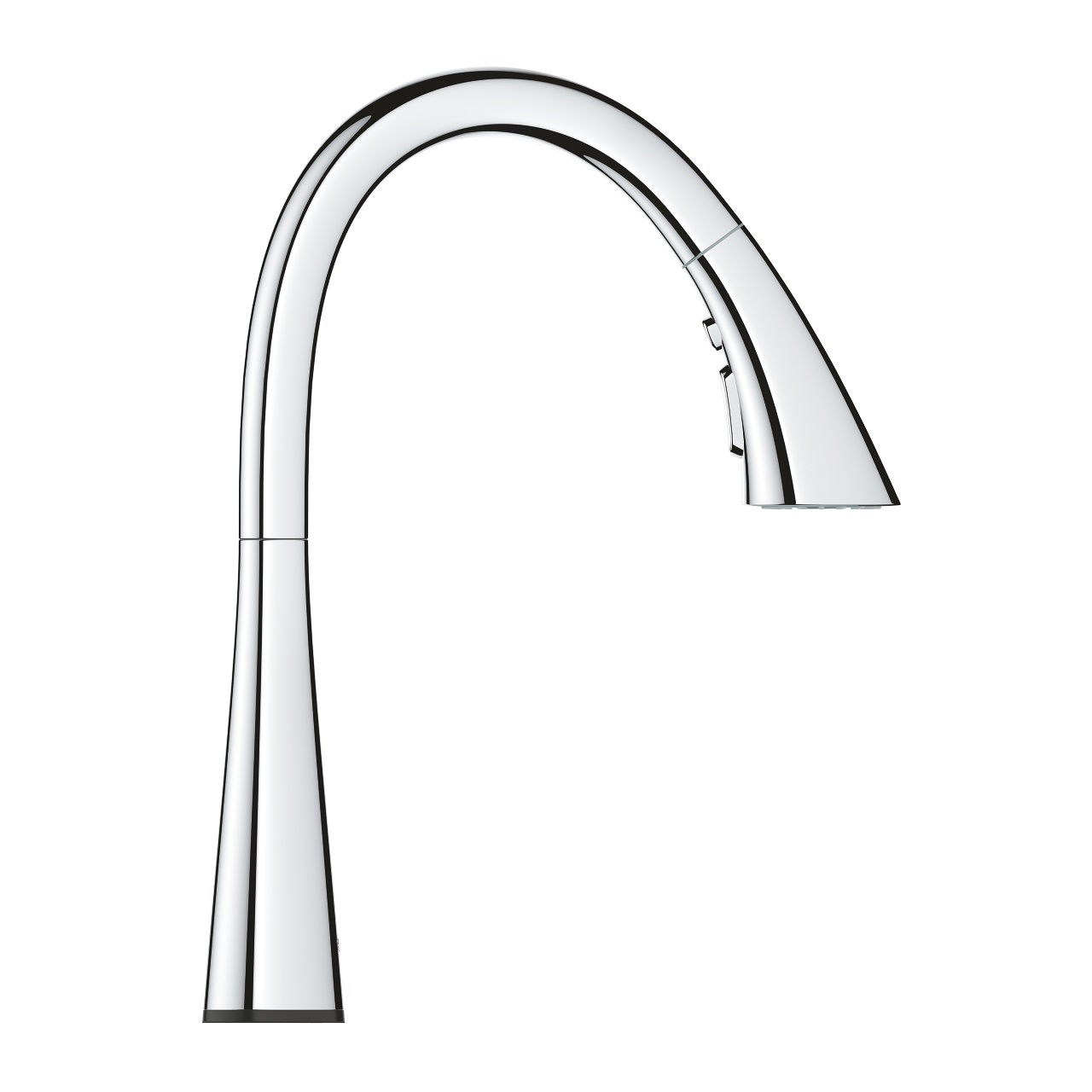 GROHE Zedra Touch Miscelatore Monocomando Elettronico per Lavello con Doccetta Estraibile e 3 Tipi di Getto - Cromo - 30219002