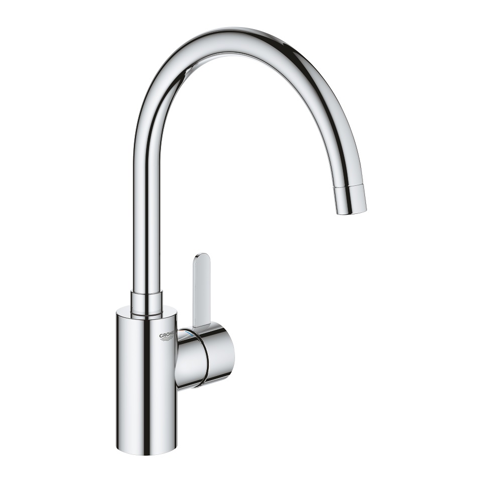 Grohe Eurosmart Cosmopolitan 3284320E Miscelatore Monocomando da Cucina in Cromo con Tecnologia GROHE SilkMove® e GROHE Zero®