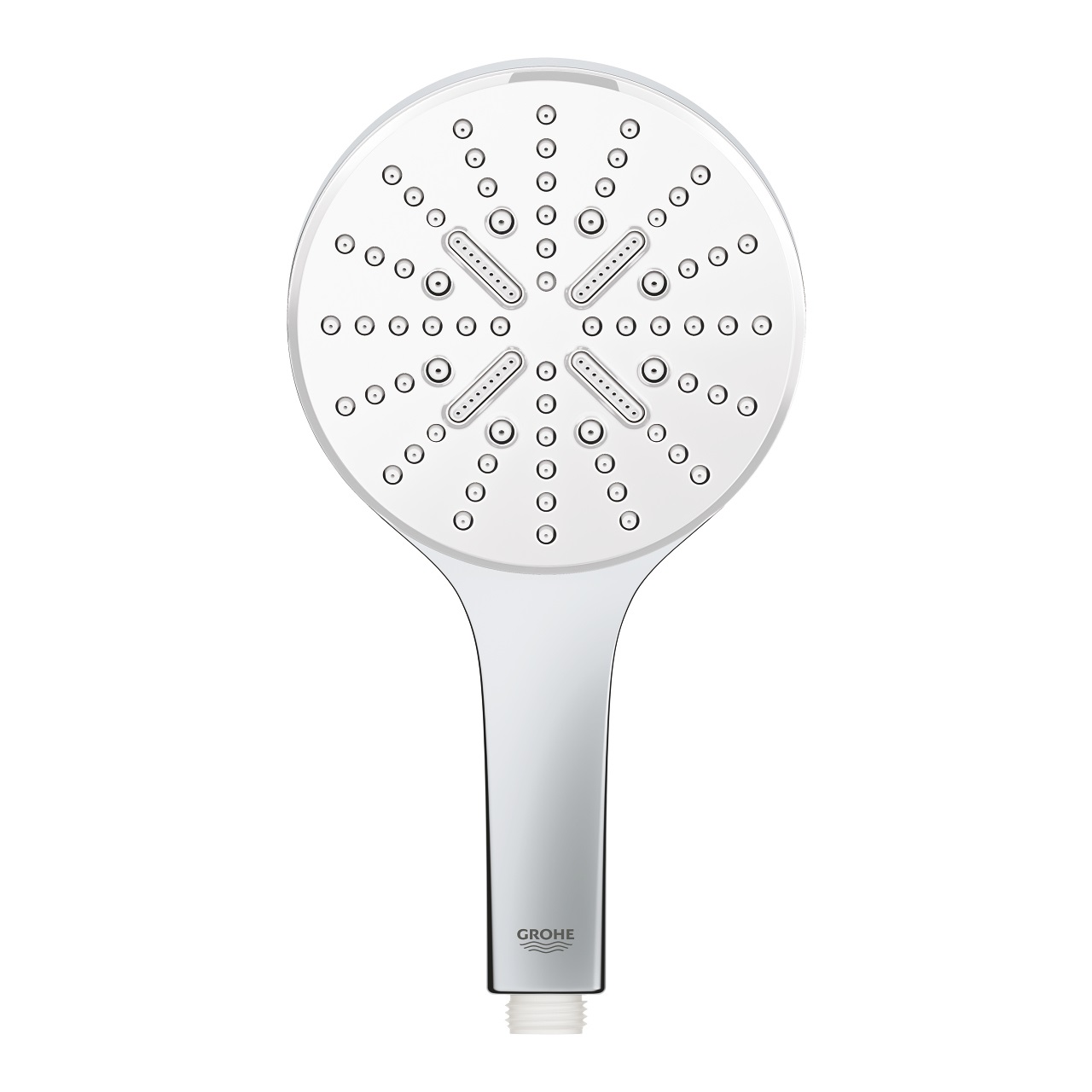 Grohe Rainshower SmartActive 130 mm - Soffione Doccia a 3 Getti con Sistema Antigocciolamento