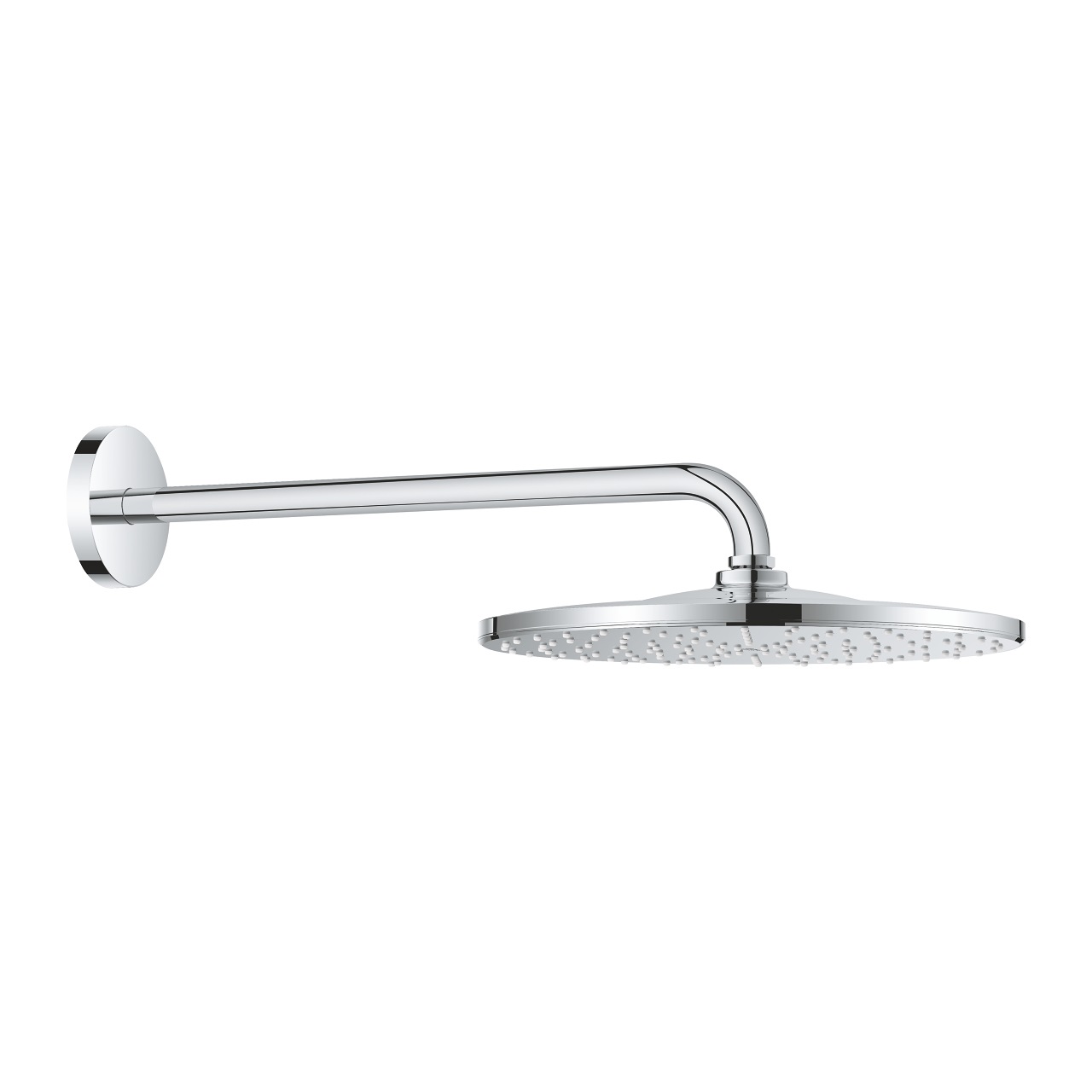 Grohe Rainshower Mono 310 Soffione Doccia Cromo - 1 Getto PureRain, Braccio a Parete 422 mm, Sistema Anticalcare
