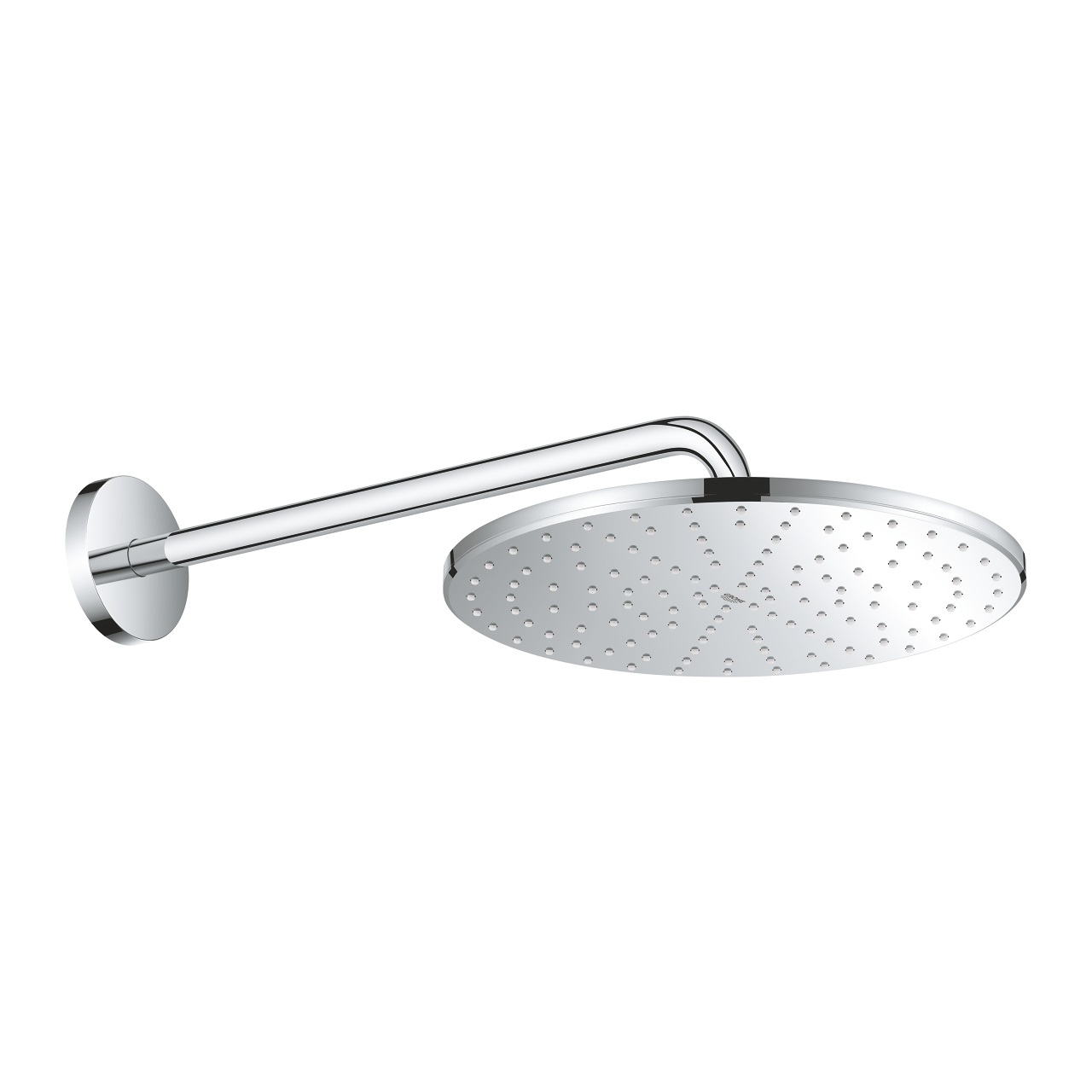 Grohe Rainshower Mono 310 Soffione Doccia Cromo - 1 Getto PureRain, Braccio a Parete 422 mm, Sistema Anticalcare