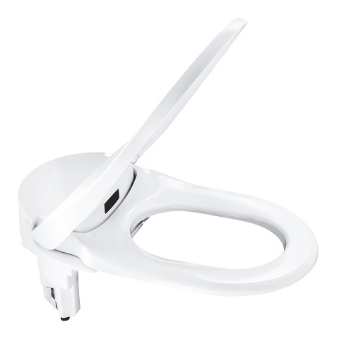 GROHE Sensia Arena Bianco - Rubinetto con Chiusura Automatica e Set di Ricambio