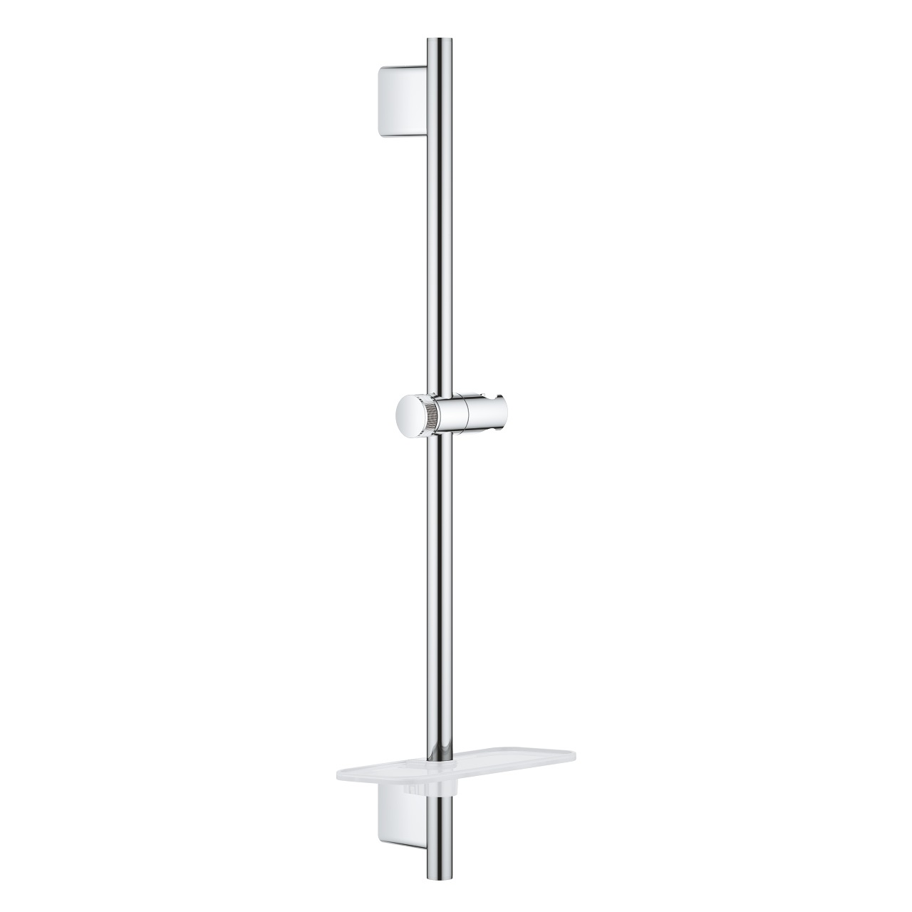 Grohe Rainshower SmartActive Asta Doccia Saliscendi 600 mm con Mensola Portaoggetti e Finitura Cromo