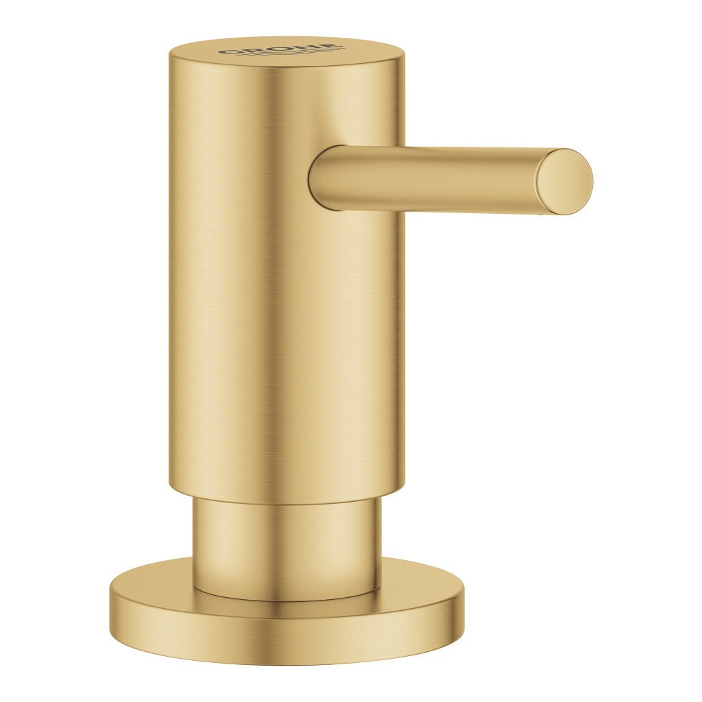 GROHE 40535GN0 Dispenser Sapone Cucina 0,5 L in Acciaio Spazzolato Oro