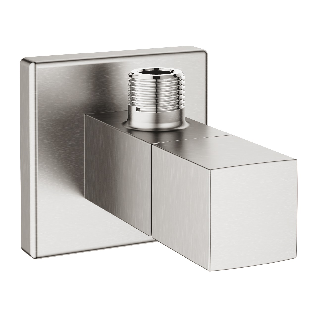 GROHE Eurocube Valvola Angolare in Acciaio Supersteel 1/2 x 3/8
