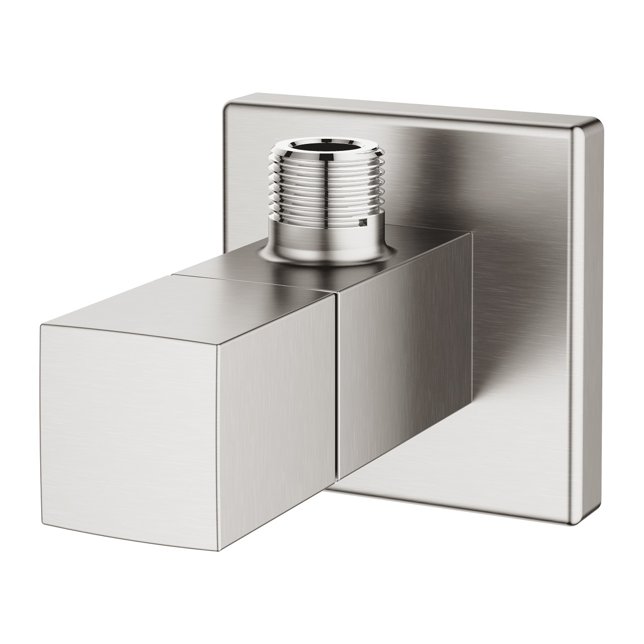 GROHE Eurocube Valvola Angolare in Acciaio Supersteel 1/2 x 3/8