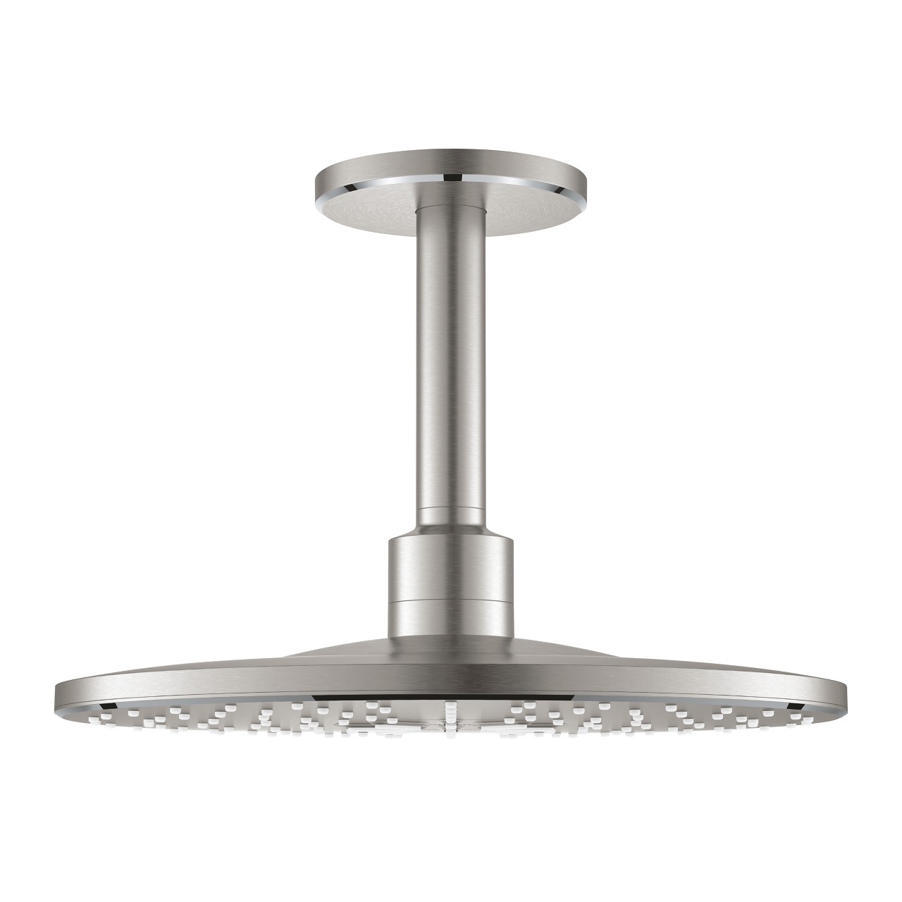 Grohe Rainshower SmartActive 310 Soffione Doccia in Acciaio Supersteel con 2 Tipi di Getto: PureRain e ActiveRain