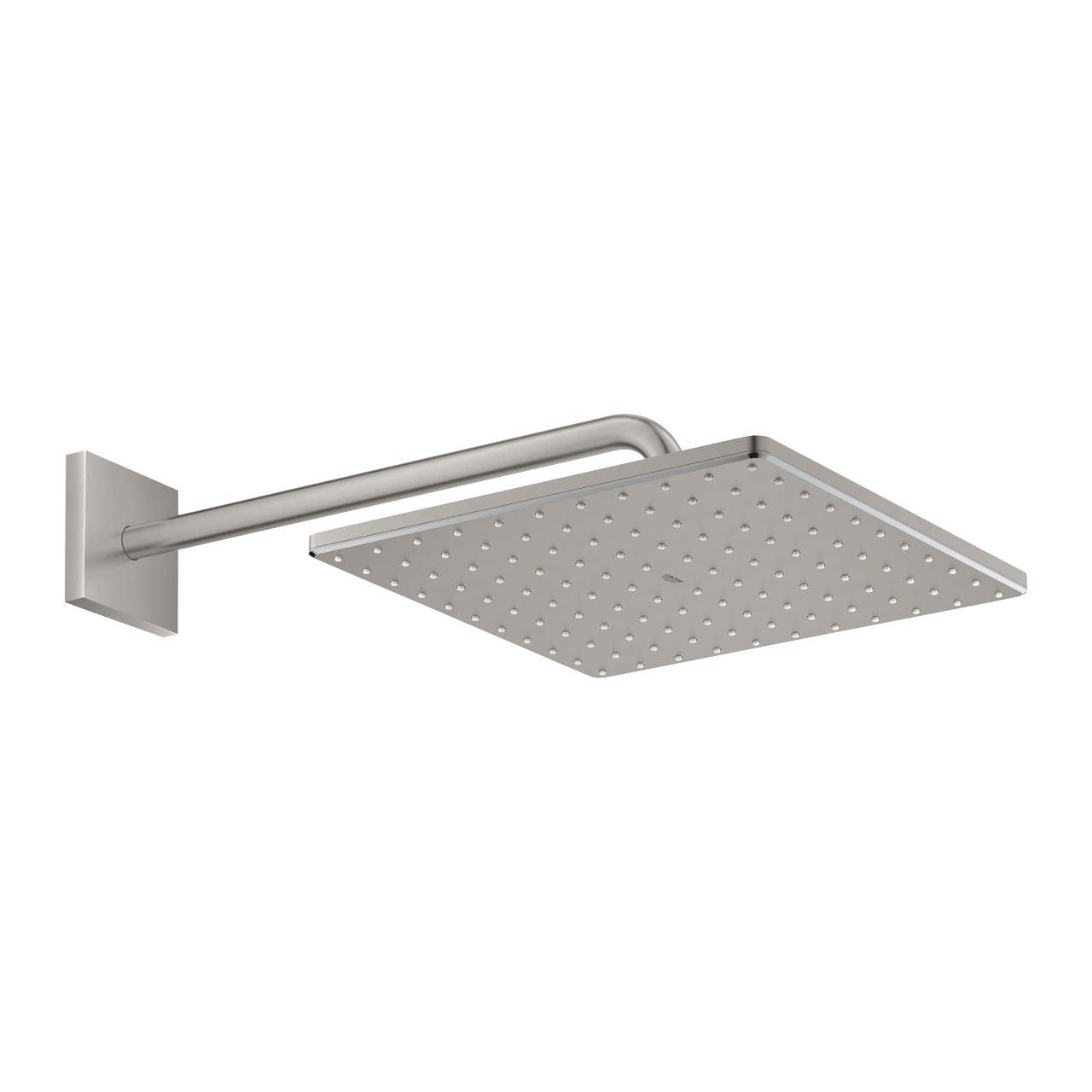 GROHE Rainshower Mono 310 Cube Soffione Doccia Quadrato 310x310 mm con Braccio 422 mm in SuperSteel
