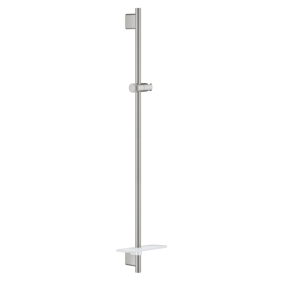 GROHE 26603DC0 Rainshower SmartActive Asta Doccia Saliscendi 900 mm in Super Steel con Mensola e Supporti Regolabili