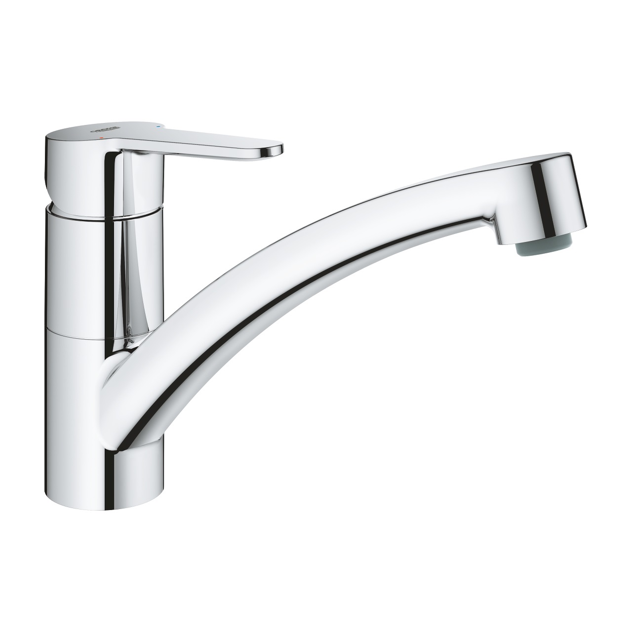GROHE Start Eco Miscelatore Monocomando Cromo per Lavello con Beccuccio Orientabile e Cartuccia Ceramica 35 mm