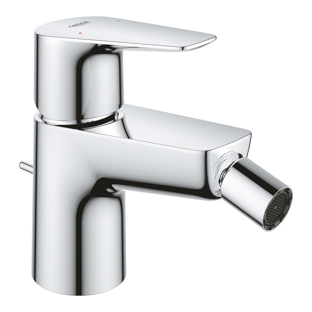 GROHE BauEdge Miscelatore Monocomando per Bidet Cromo con Leva in Metallo e Tecnologia Water Saving