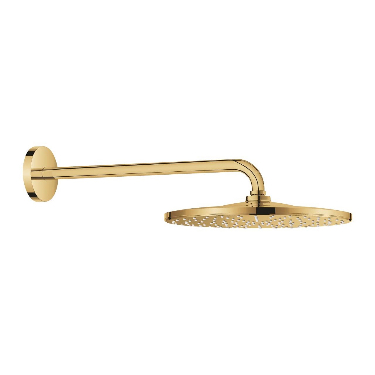 GROHE Rainshower Mono 310 Oro - Soffione Doccia 31x31 cm con Getto PureRain e Braccio da 42,2 cm