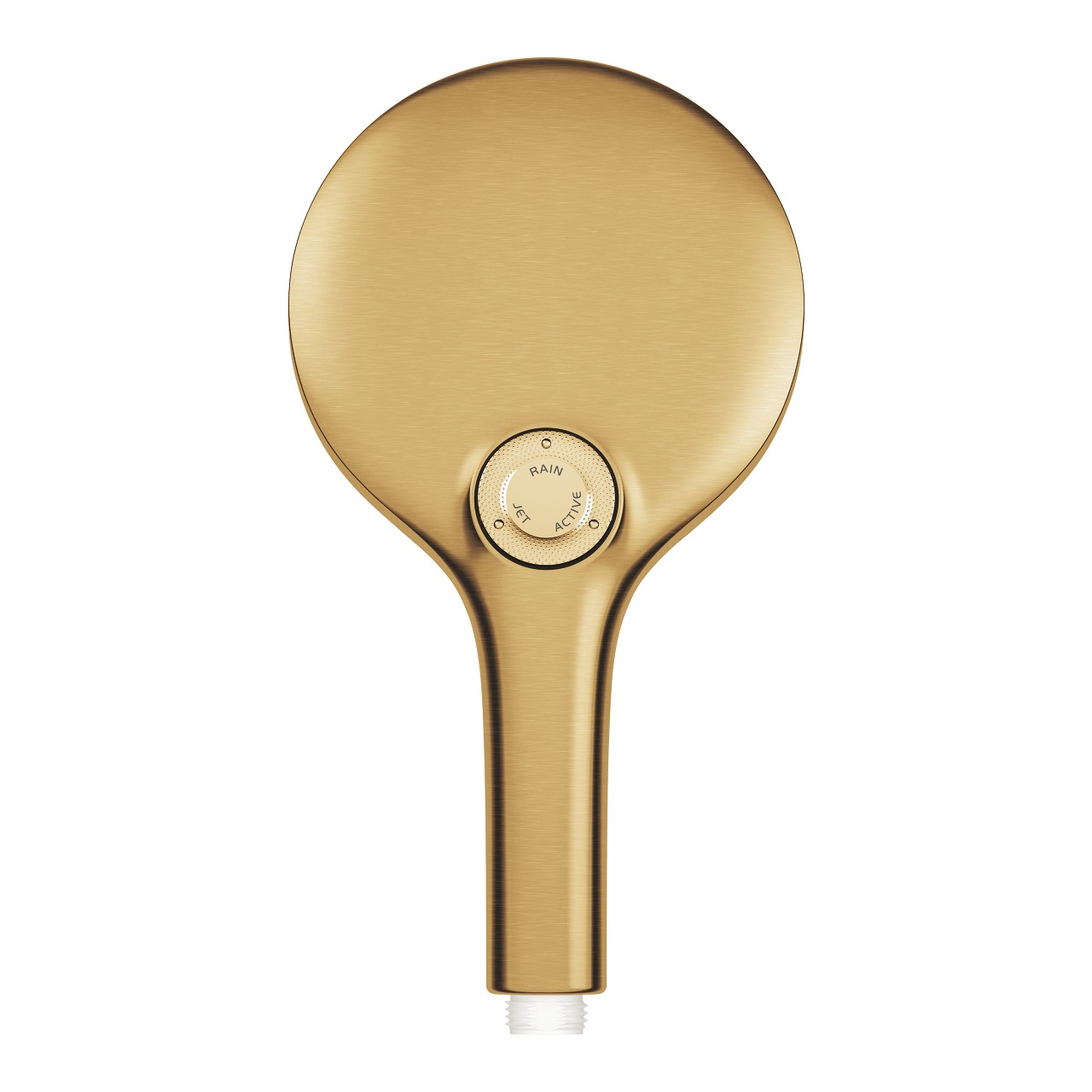 Grohe Rainshower SmartActive 130 Oro Spazzolato - Doccetta con 3 Tipi di Getto, Tecnologia DripStop e Sistema Anticalcare