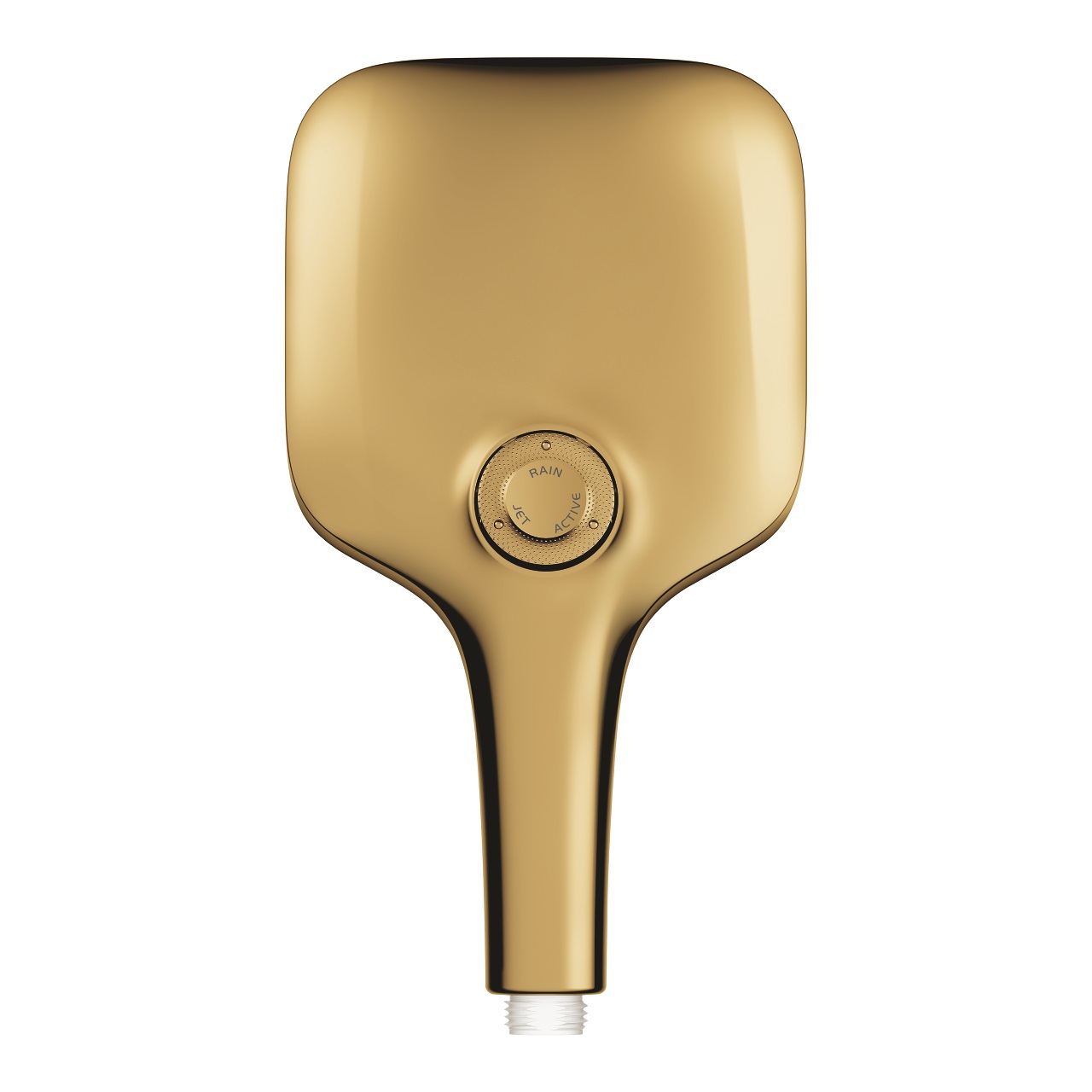 Grohe Rainshower SmartActive Cube - Doccetta con 3 tipi di getto, finitura oro lucido, tecnologia EcoJoy e DripStop