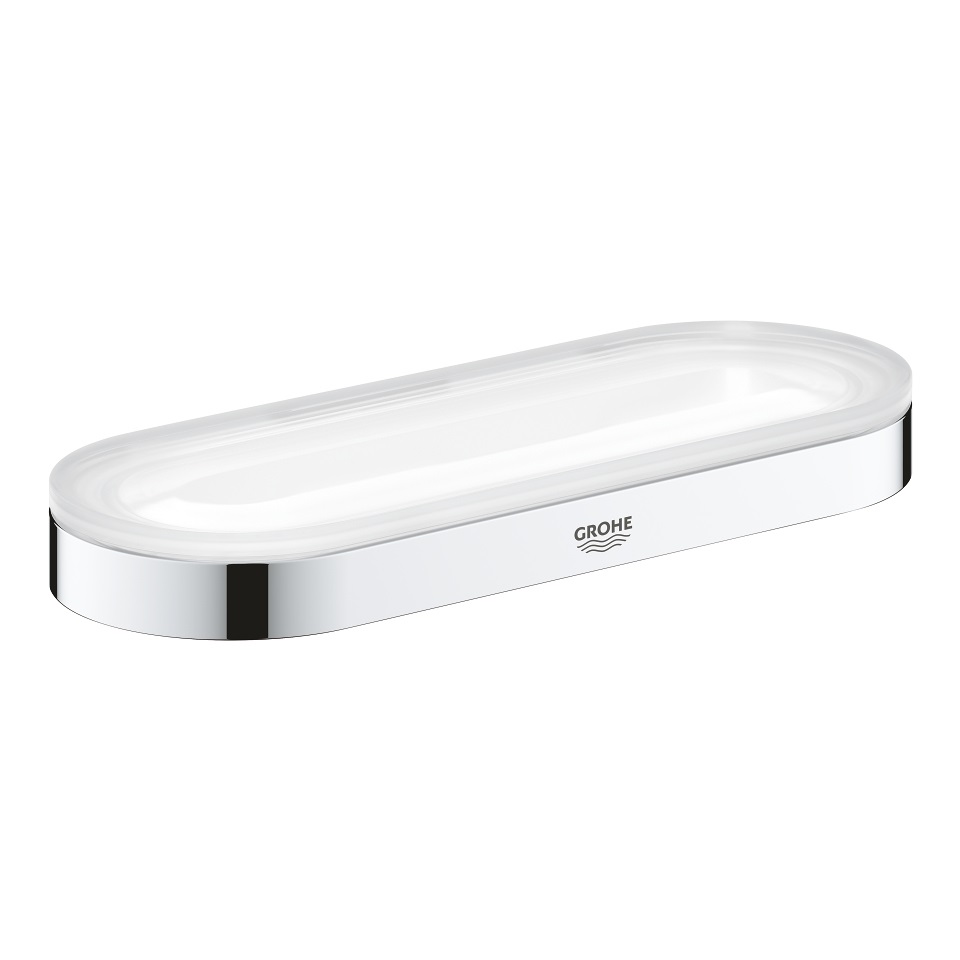 GROHE Selection Porta Salviette ad Anello in Cromo con Fissaggio a Parete a Scomparsa - Cod. 41035000