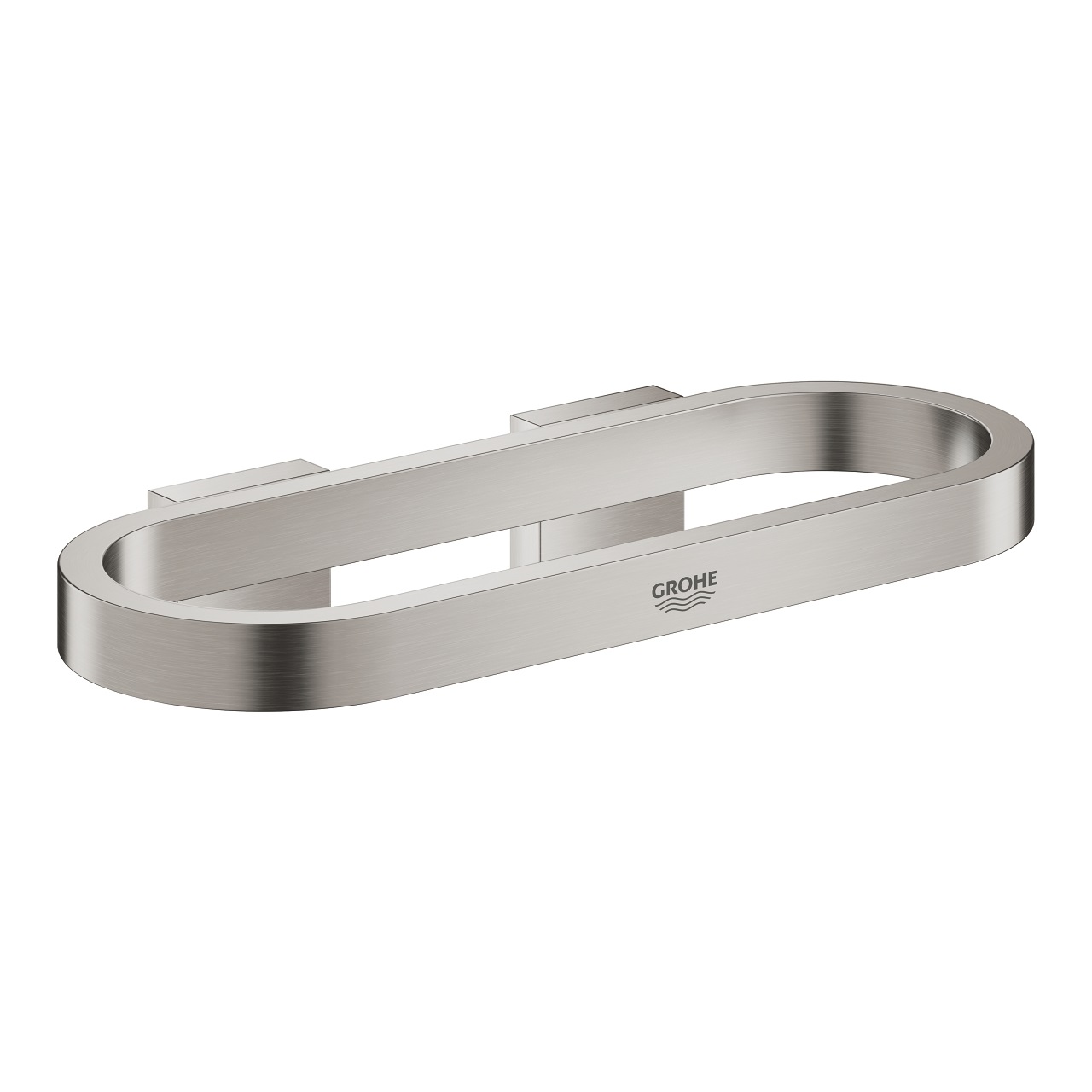 GROHE Selection Portasciugamani ad Anello 41035DC0 in Supersteel con Fissaggio a Parete a Scomparsa