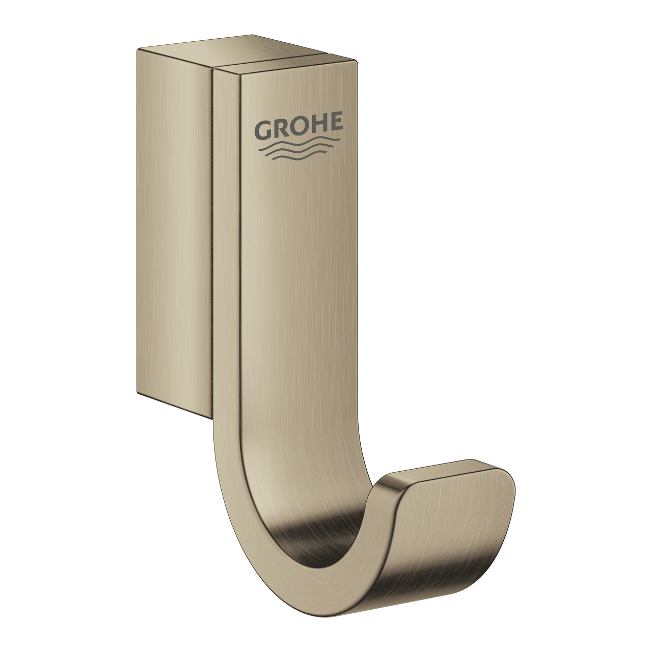 GROHE Selection Gancio Portasciugamani in Nichel Spazzolato con Fissaggio a Parete