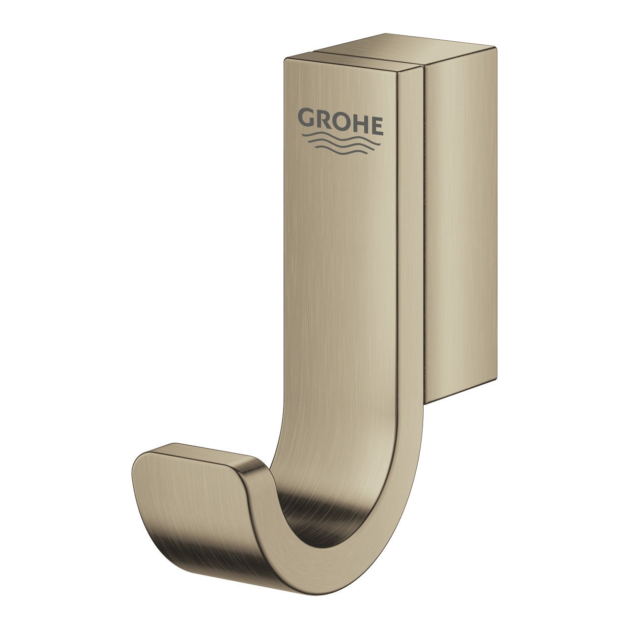 GROHE Selection Gancio Portasciugamani in Nichel Spazzolato con Fissaggio a Parete