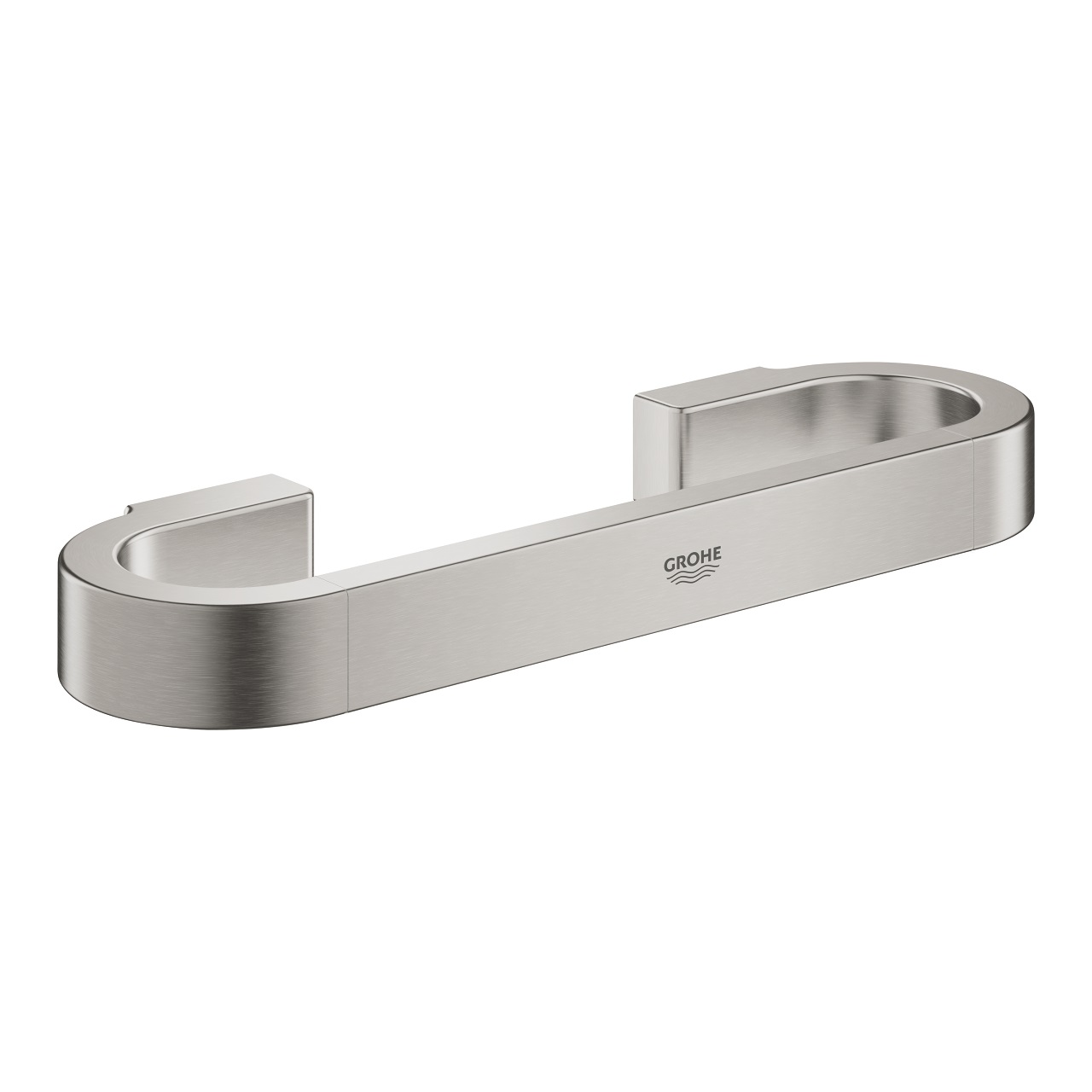 GROHE Selection Maniglione per Vasca 336 mm Finitura Supersteel Design Moderno Fissaggio Nascosto