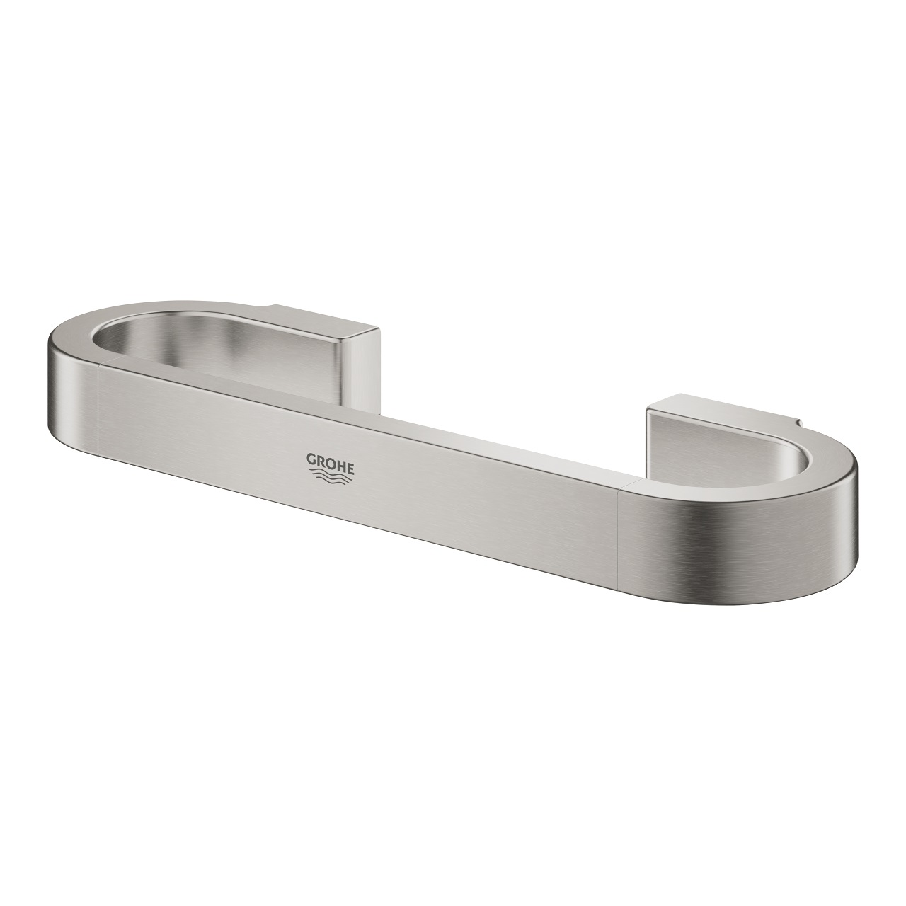 GROHE Selection Maniglione per Vasca 336 mm Finitura Supersteel Design Moderno Fissaggio Nascosto