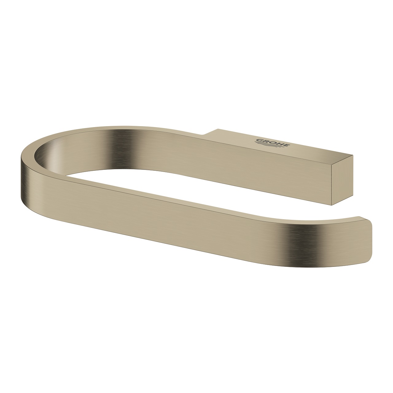 Grohe Selection Porta Rotolo in Nichel Spazzolato con Fissaggio a Parete
