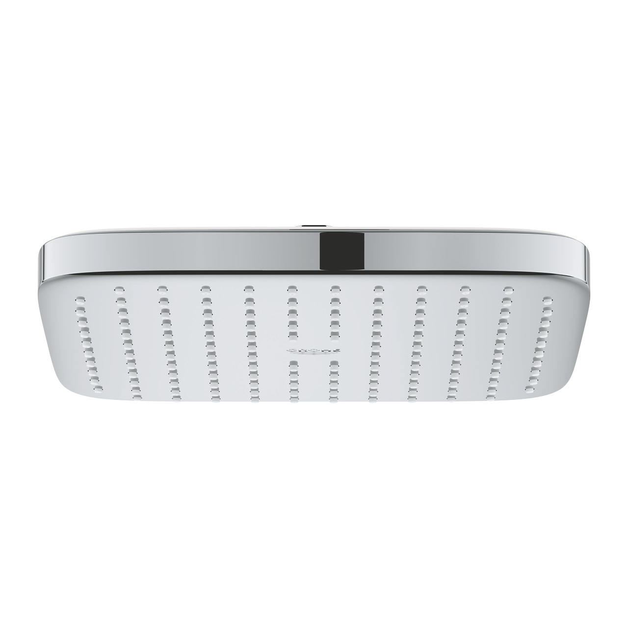 Grohe Vitalio Comfort 250 Soffione Doccia Cromo - 1 Getto Rain, 250x250 mm, Raccordo Orientabile, Tecnologia EcoJoy