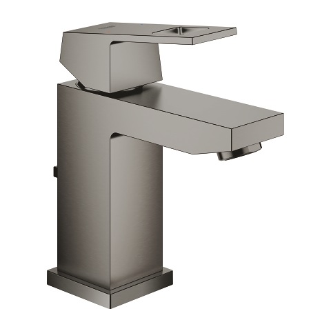Grohe Eurocube Miscelatore Monocomando per Lavabo S-Size in Grafite Spazzolato con Cartuccia Ceramica e Montaggio Veloce