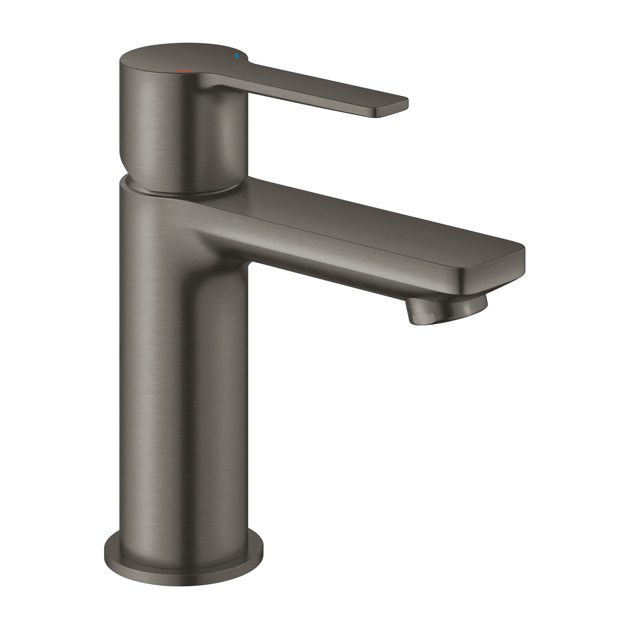GROHE Lineare Miscelatore Monocomando per Lavabo XS in Grafite Spazzolato con Piletta Clic Clac - Cod. 23791AL1