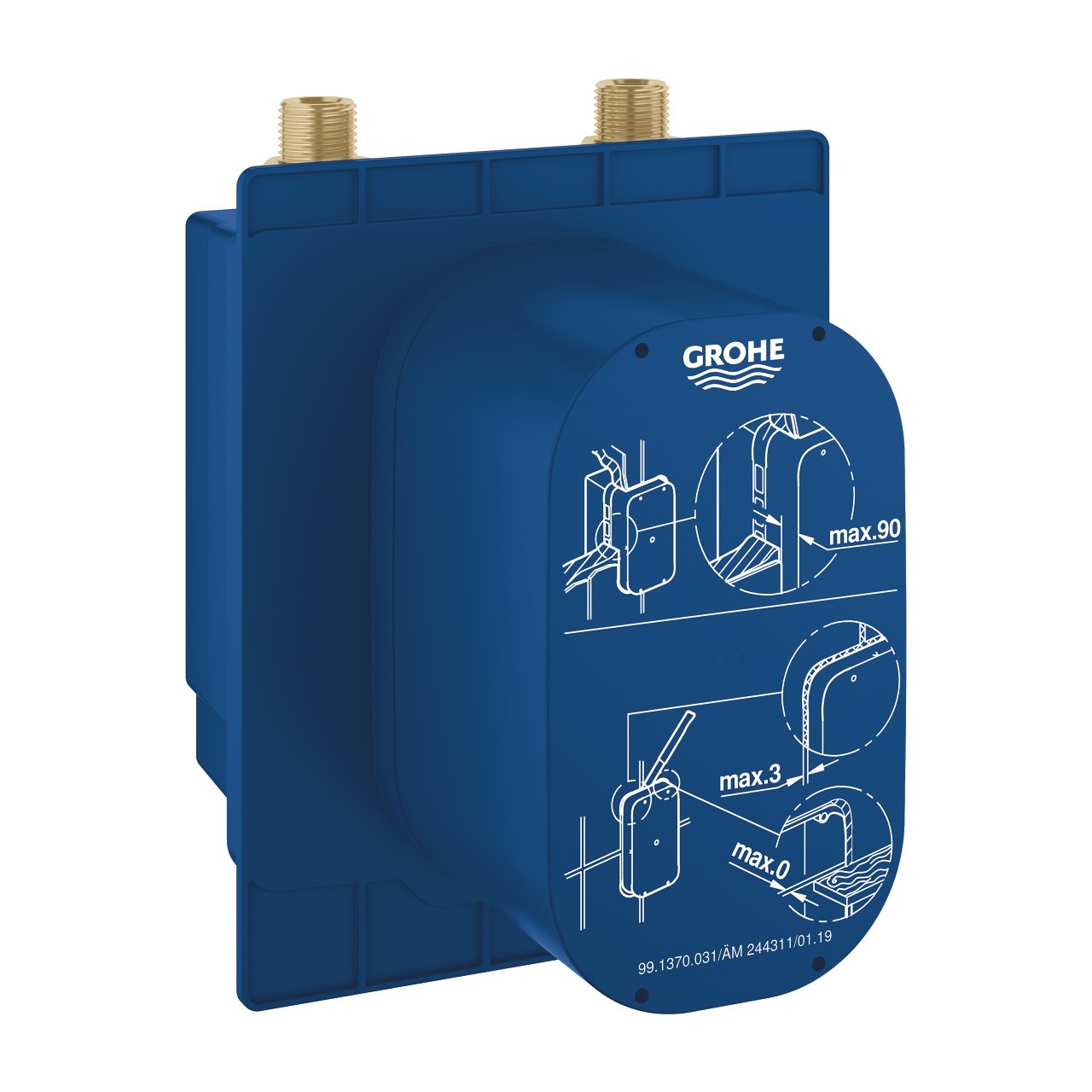 Grohe Eurosmart Cosmopolitan Corpo Incasso 36339001 - Rubinetto da Lavabo con Miscelatore e Valvola Antiriflusso