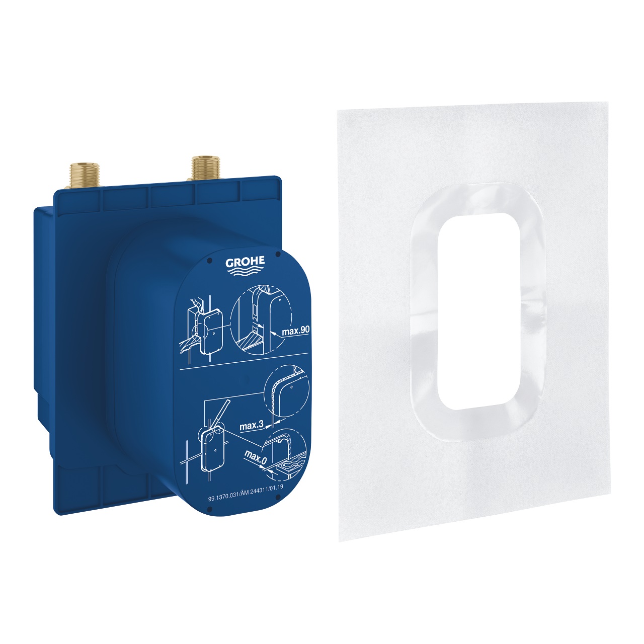 Grohe Eurosmart Cosmopolitan Corpo Incasso 36339001 - Rubinetto da Lavabo con Miscelatore e Valvola Antiriflusso