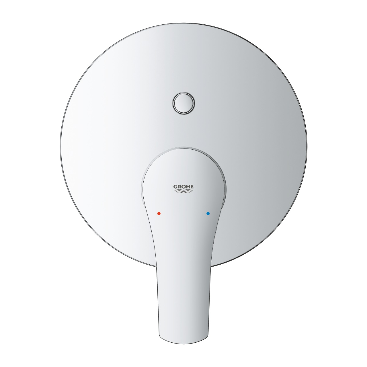 GROHE Miscelatore Doccia Eurosmart 24043003 con Deviatore a 2 Vie Cromato e Leva in Metallo