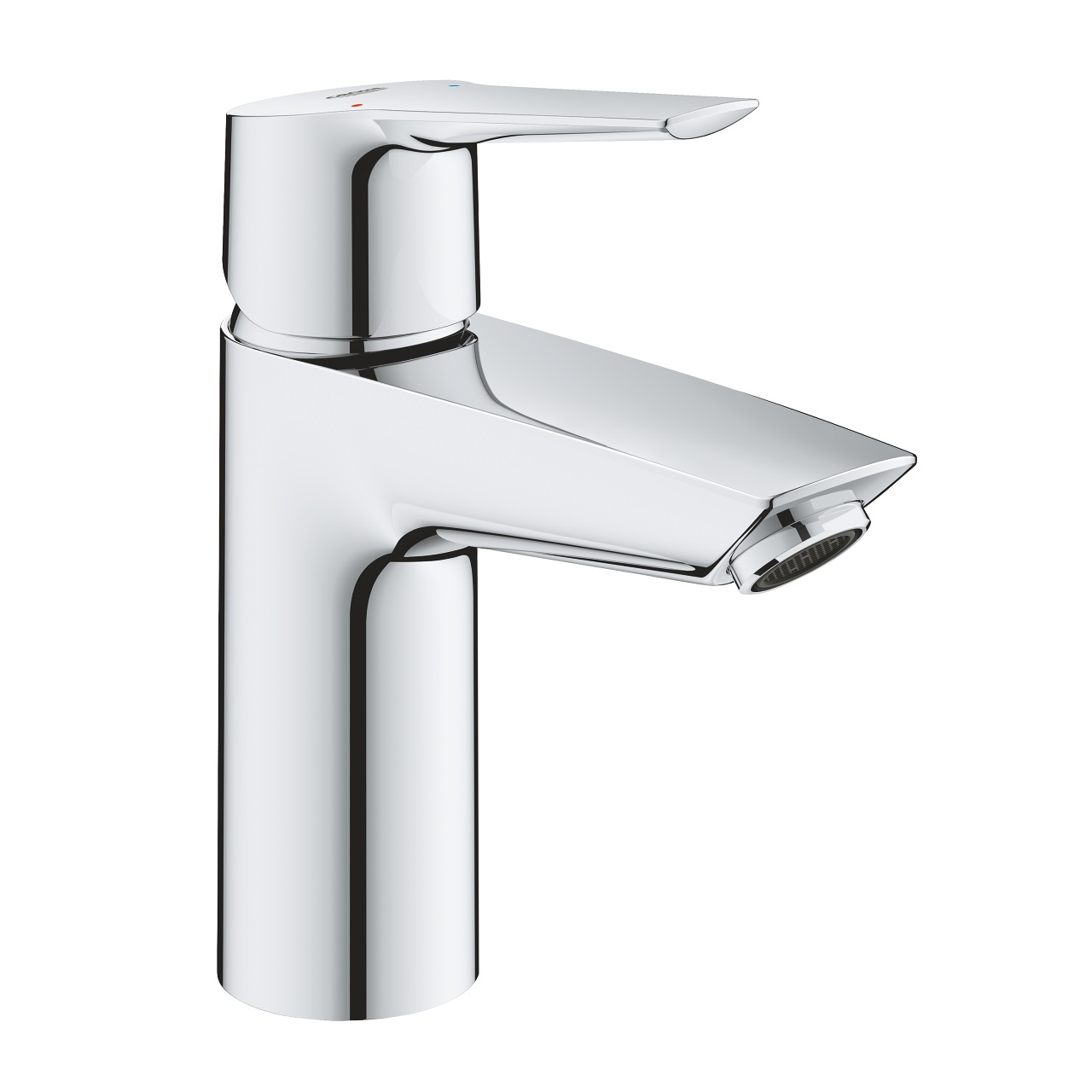 GROHE Quickfix Start Miscelatore Monocomando per Lavabo Taglia S con Piletta Clic Clac e Strumento di Installazione Incluso, Finitura Cromo