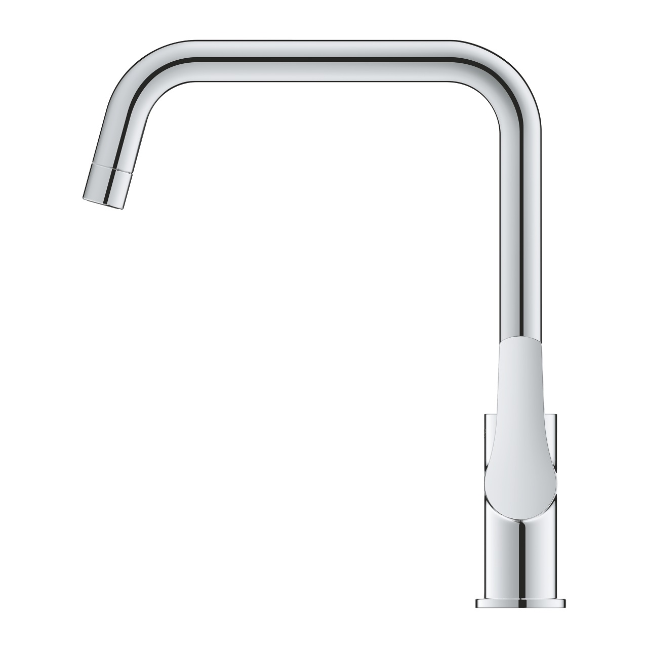 GROHE Eurosmart Miscelatore Canna Alta Monocomando Cromo per Lavello da Bagno e Cucina