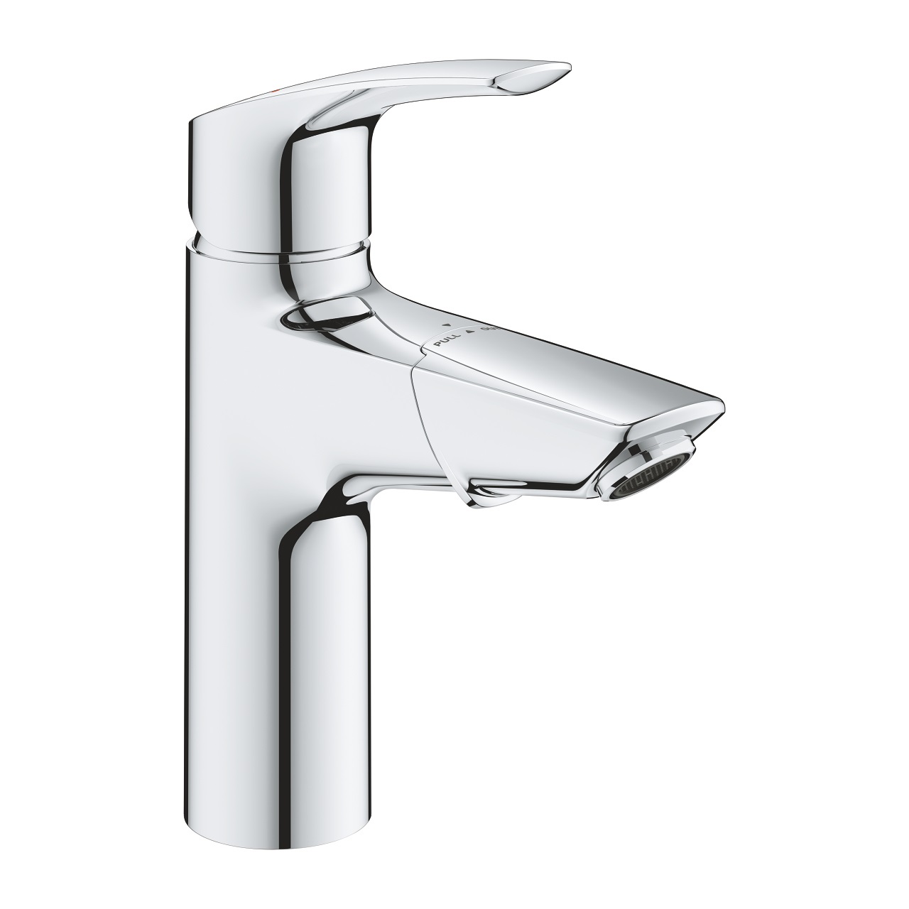 GROHE Eurosmart Miscelatore Monocomando per Lavabo Taglia M con Bocca Estraibile e Piletta Push-Open