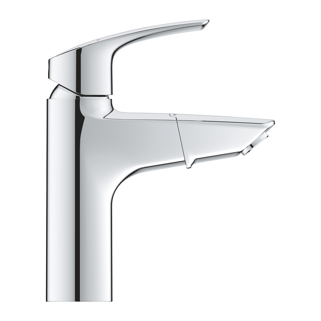 GROHE Eurosmart Miscelatore Monocomando per Lavabo Taglia M con Bocca Estraibile e Piletta Push-Open