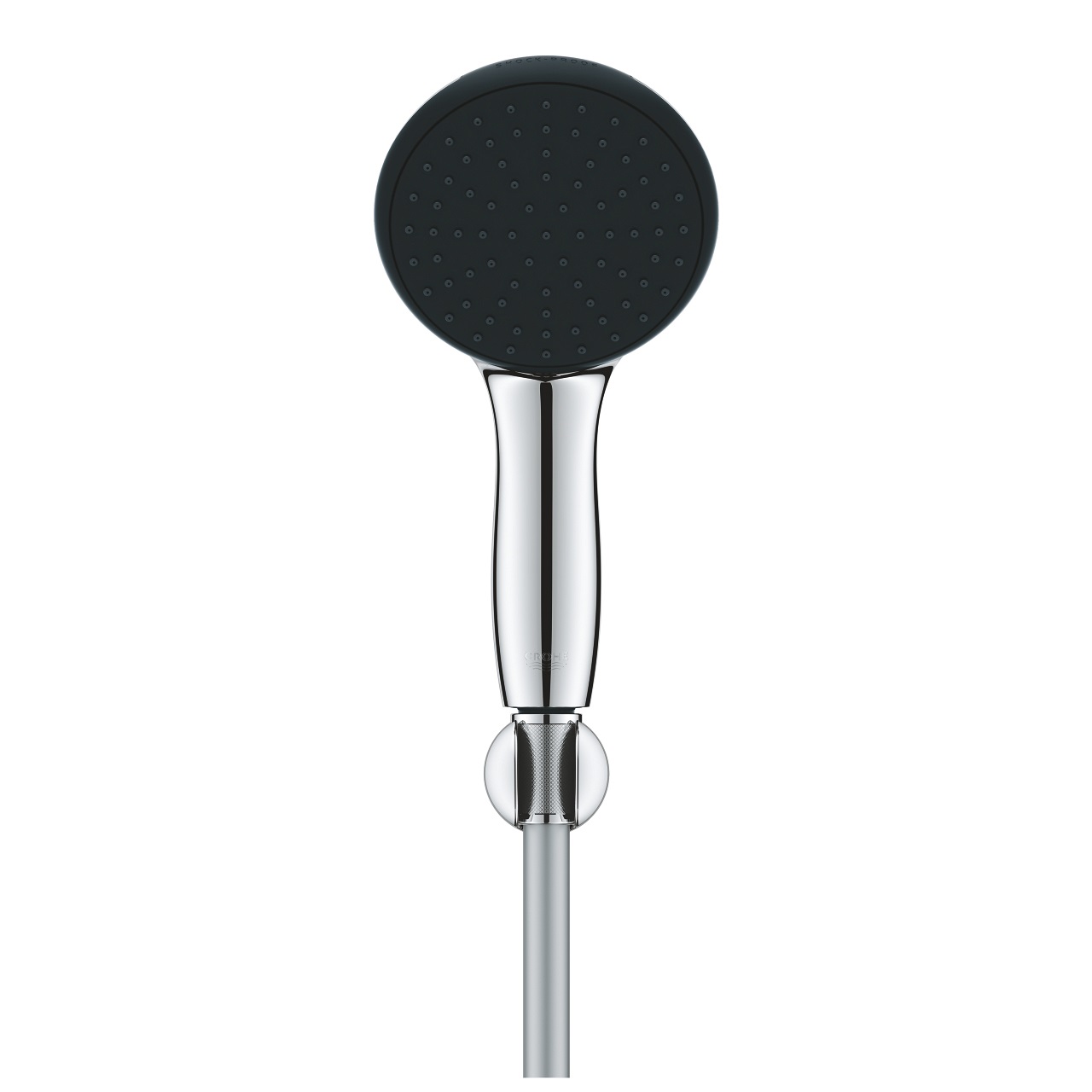 Grohe Vitalio Start 110 Set Doccia Cromo con Supporto a Muro e Tubo Flessibile 1750 mm, Getto Rain e Tecnologia Grohe Water Saving