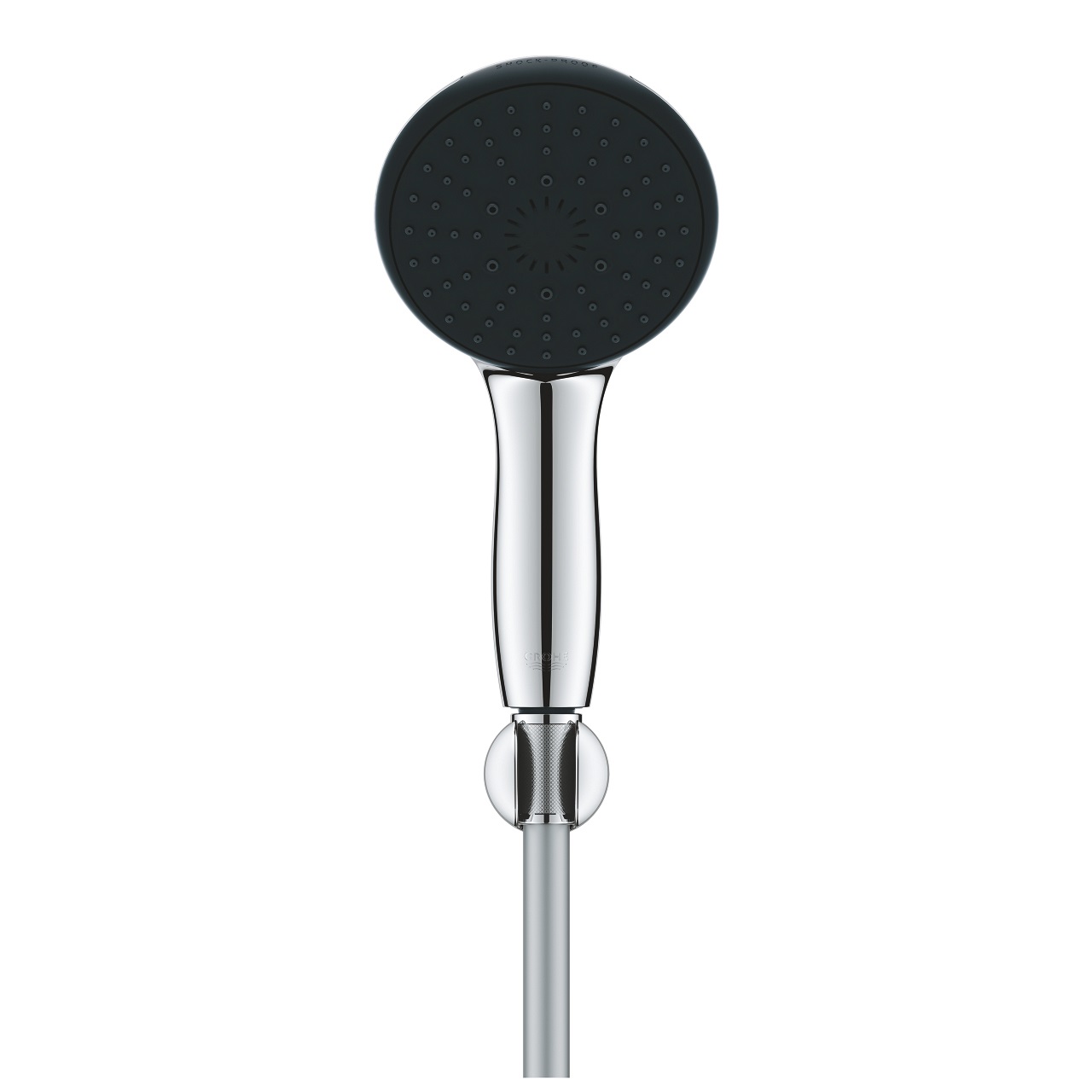 Grohe Vitalio Start 110 Set Doccia a Parete Cromo con 3 Tipi di Getto (Rain, Jet, Massage) e Tubo Flessibile 1750 mm