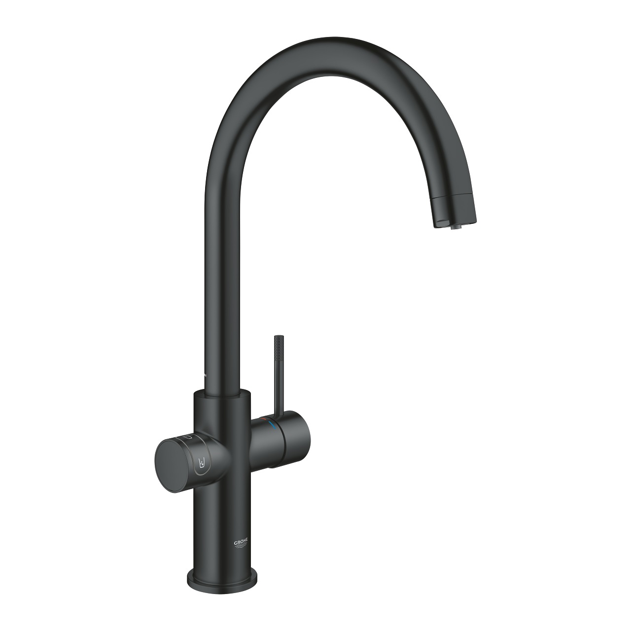 GROHE Blue Home Rubinetto da Cucina Nero Opaco con Sistema di Filtraggio e Raffreddamento - 31455KS1
