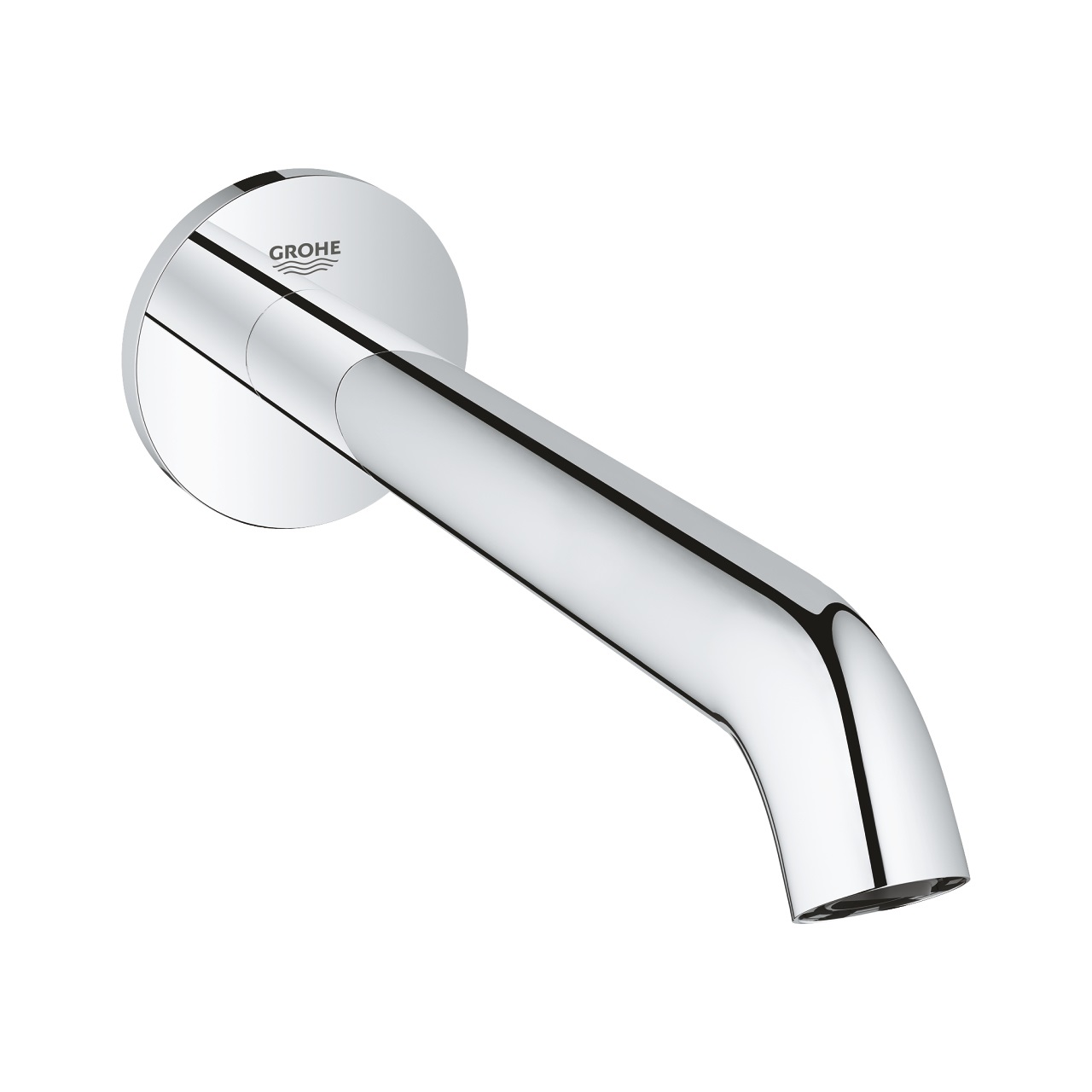 GROHE Essence Bocca Vasca a Parete, Cromo, Sporgenza 221 mm, Mousseur da 1/2