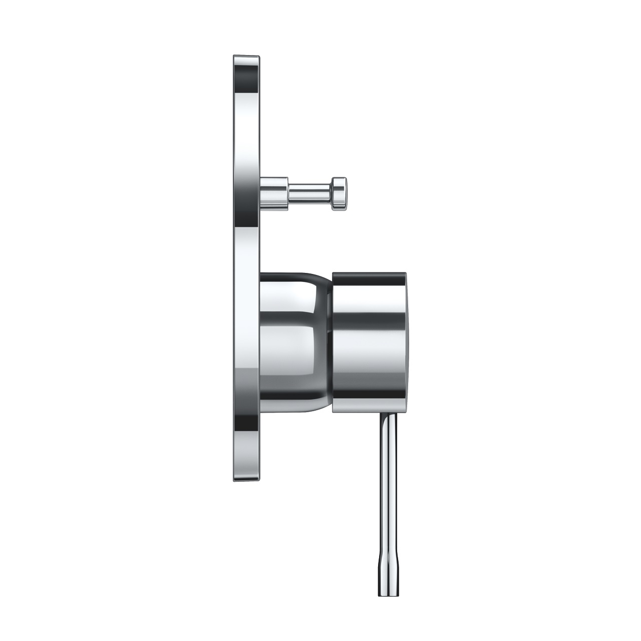 GROHE Essence 24167001 - Miscelatore Doccia Incasso Monocomando Cromo con Deviatore Automatico a 2 Vie