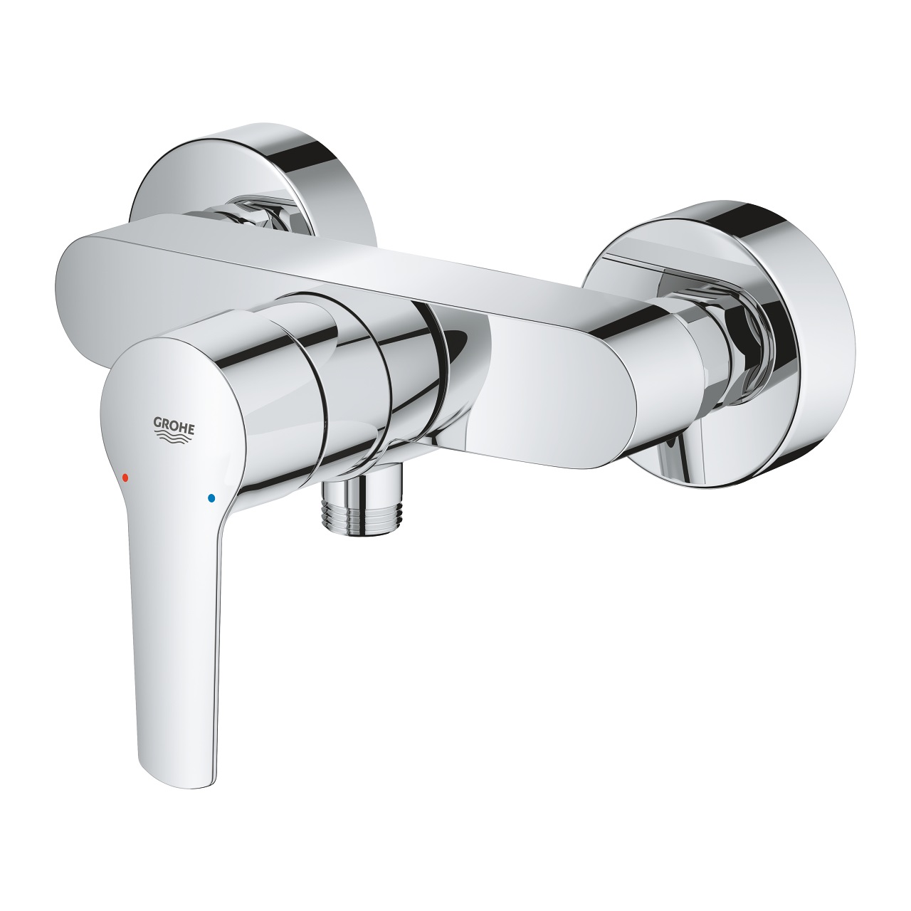 Grohe Start Miscelatore Monocomando per Doccia a Parete Cromo Lucido con Limitatore di Portata e Temperatura
