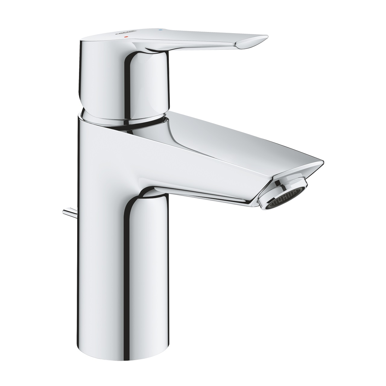 GROHE Start Miscelatore Monocomando per Lavabo Taglia S Cromo - Cartuccia 28 mm, EcoJoy, QuickFix