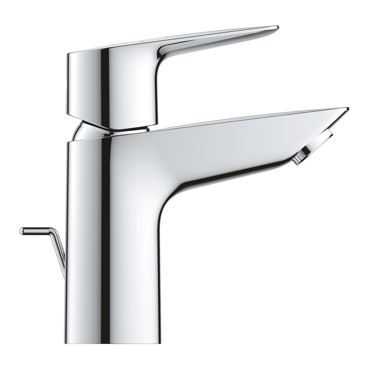 GROHE Start Edge Miscelatore Monocomando per Lavabo S-Size Cromo con Cartuccia Ceramica 28 mm e Tecnologia Water Saving