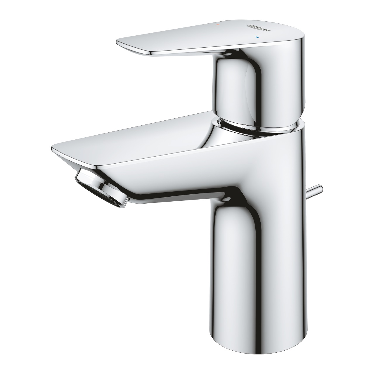 GROHE Start Edge Miscelatore Monocomando per Lavabo S-Size Cromo con Cartuccia Ceramica 28 mm e Tecnologia Water Saving